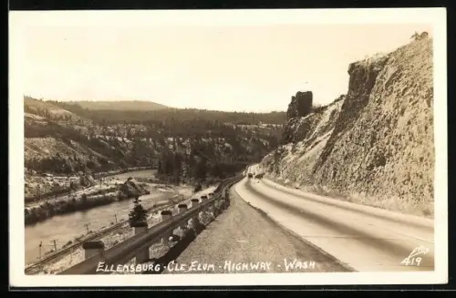AK Ellensburg, WA, HIghway