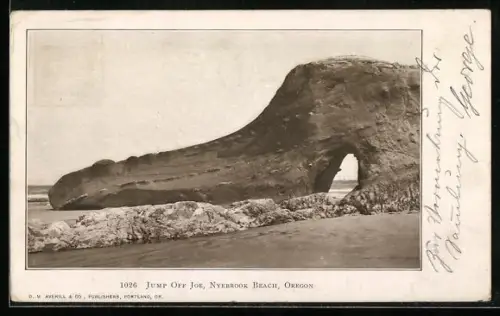 AK Nyebrook Beach, OR, Jump Off Joe