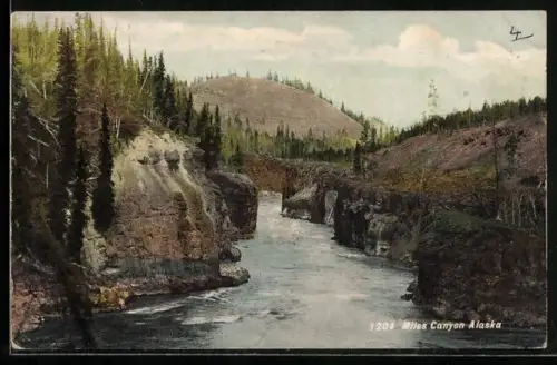 AK Miles Canyon, AK, View of the Canyon