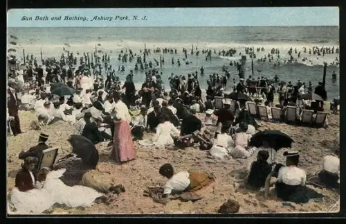 AK Asbury Park, NJ, Sun Bath and Bathing