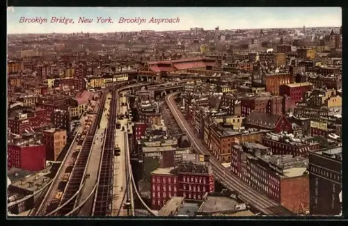 AK New York, NY, Brooklyn Bridge