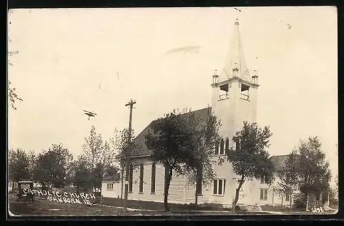 Foto-AK Sanborn, IA, Catholic Church