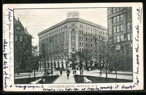 AK Buffalo, NY, Lafayette Hotel