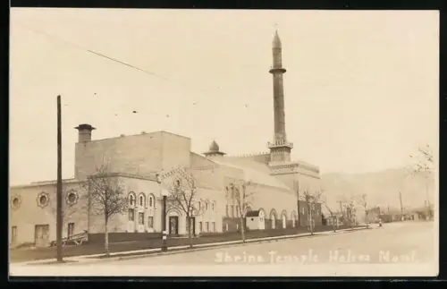 Foto-AK Helena, MT, Shrine Temple