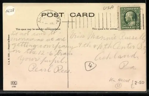 AK Ft. Spring, PA, Nurses Home, Miners Hospital