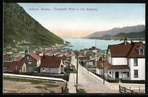 AK Juneau, Treadwell Mine in the distance