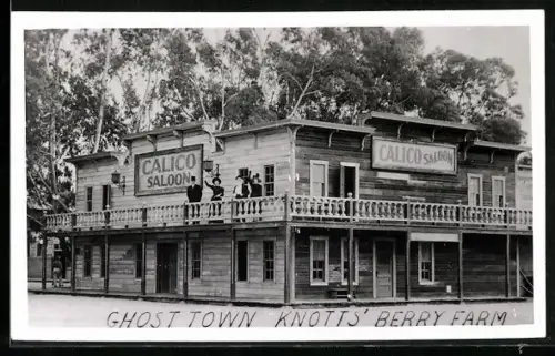 Foto-AK Buena Park, CA, Knott`s Berry Farm, Ghost Town