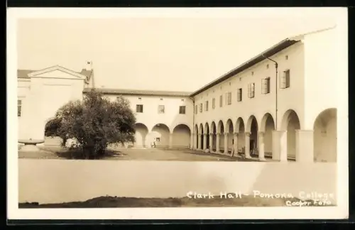 AK Claremont, CA, Clark Hall, Pomona College