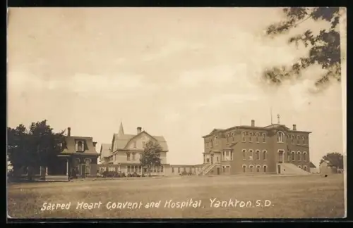 AK Yankton, SD, Sacred Heart Convent and Hospital