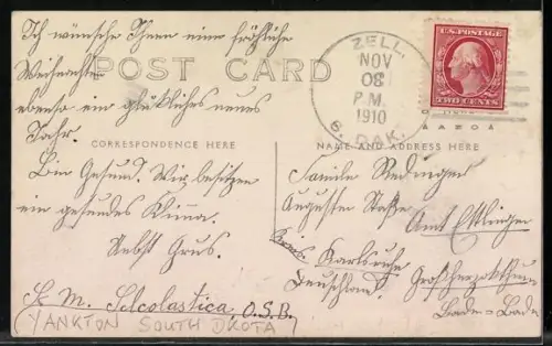 AK Yankton, SD, Sacred Heart Convent and Hospital