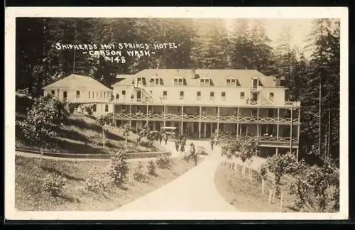 AK Carson, WA, Shipherd`s Hot Springs Hotel