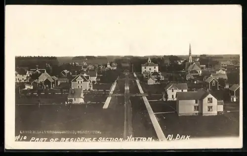 AK Hatton, ND, Part of Residence Section