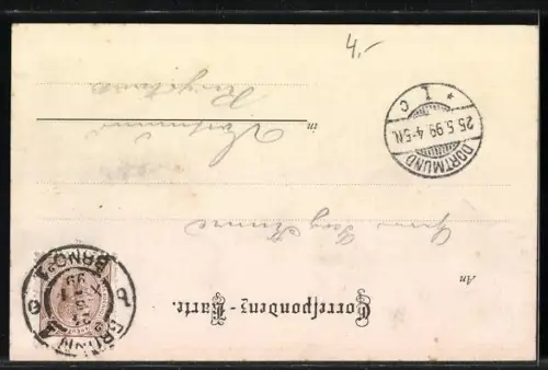 AK Brünn, Panorama mit Kirche