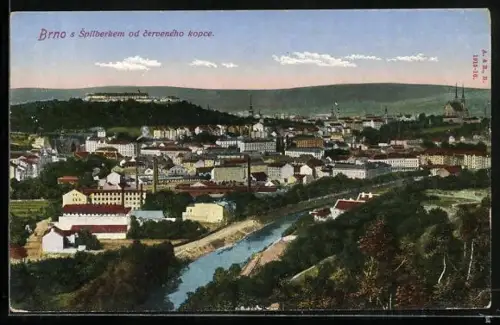 AK Brno, S Spilberkem od cerveneho kopce