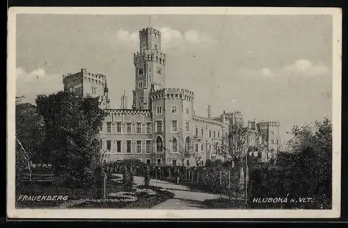 AK Hluboká n. Vlt., Cástecný pohled