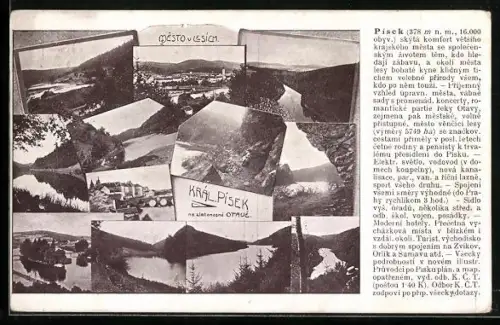 AK Pisek, Kral. Pisek, Mesto v Lesich