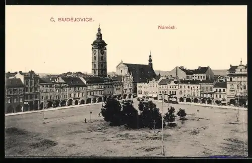 AK C. Budejovice, Námesti