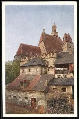 AK Prachatitz, Ortsansicht