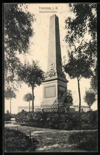 AK Trautenau i. B., Gablenzmonument