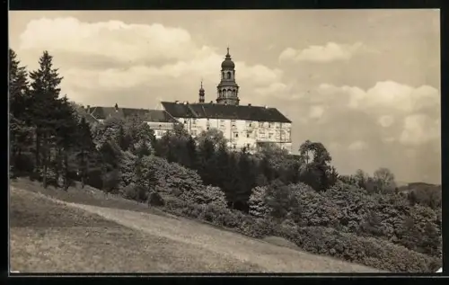 AK Náchod, Zámek od západu