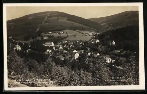 AK Janské Lázne y Krkonosích, Panorama