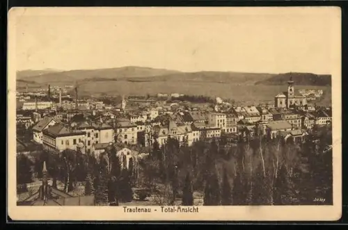 AK Trautenau / Trutnov, Totalansicht
