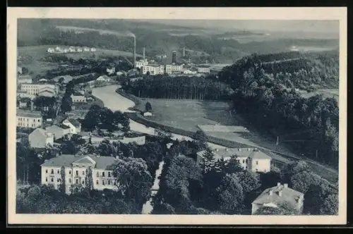 AK Arnau a. Elbe, Sportplatz und Ursulinen-Pensionate