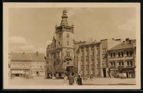 AK Náchod, Námestí & radnice