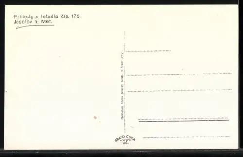 AK Josefov n. Met., Pohledy s letadla
