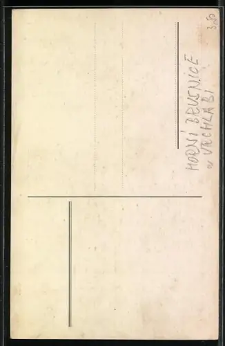 AK Oberbrausnitz, Kirchturm eingerüstet zur Kupfereindeckung 1930