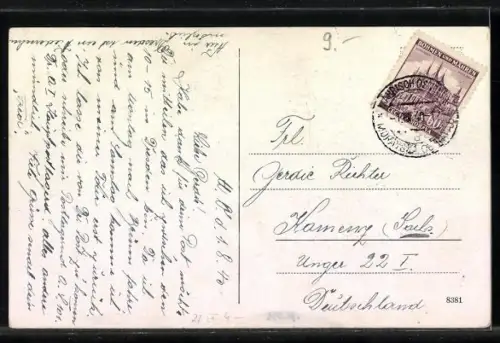 AK Troppau, Teilansicht mit Photo-Geschäft Platzer