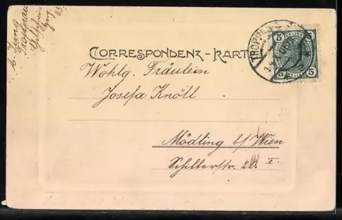 AK Troppau, Blick auf das Museum mit Anlagen