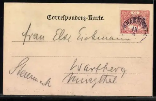 AK Johannisbad, Blick auf die Katholische Kirche