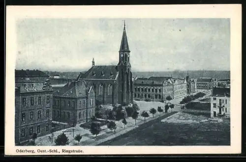 AK Oderberg /Oest.-Schl., Ringstrasse
