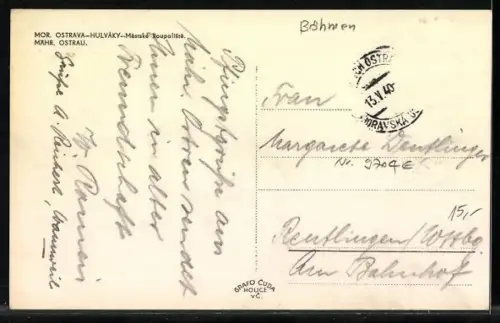 AK Mor. Ostrava-Hulváky, Mestské koupaliste