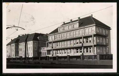 AK Oderberg, Partie am Krankenhaus