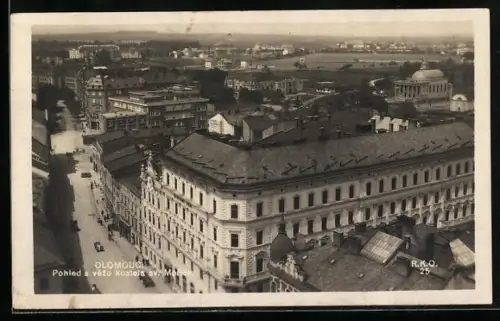 AK Olomouc, Pohled s veza kostela sv. Morice
