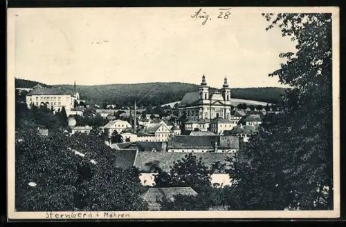 AK Sternberg i. M., Totale des Ortes