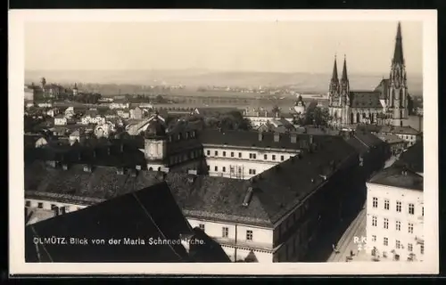 AK Olmütz, Blick von der Maria Schneekirche