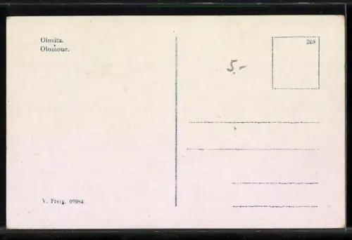 AK Olomouc, Namesti, Ulice