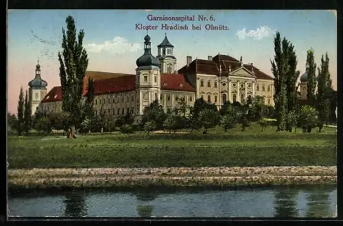 AK Olmütz, Garnisonsspital Nr. 6, Kloster Hradisch