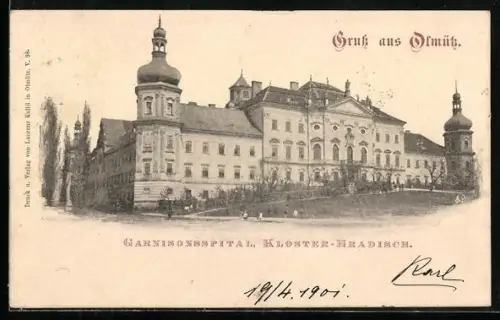 AK Olmütz, Garnisonsspital, Kloster-Hradsch