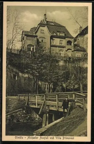 AK Olmütz, Michaeler Ausfall und Villa Primavesi