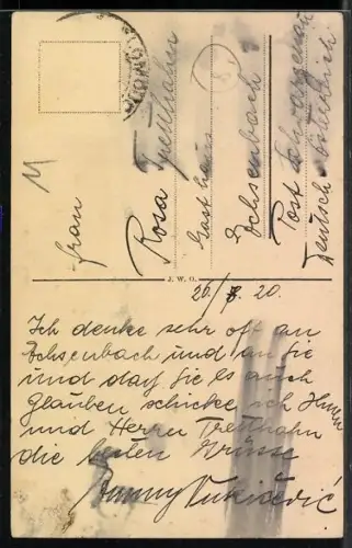 AK Olmütz, Michaeler Ausfall und Villa Primavesi