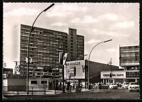 AK Berlin, Zoopalast, Aussenansicht