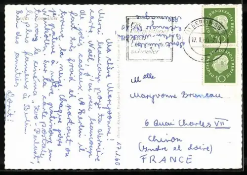 AK Berlin, Zoopalast, Aussenansicht