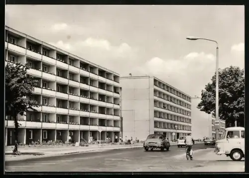 AK Fürstenwalde /Spree, Häuser in der Ernst-Thälmann-Strasse