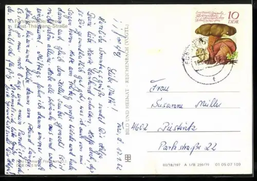 AK Fürstenwalde /Spree, Häuser in der Ernst-Thälmann-Strasse