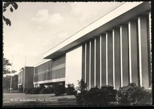 AK Berlin-Dahlem, Freie Universität