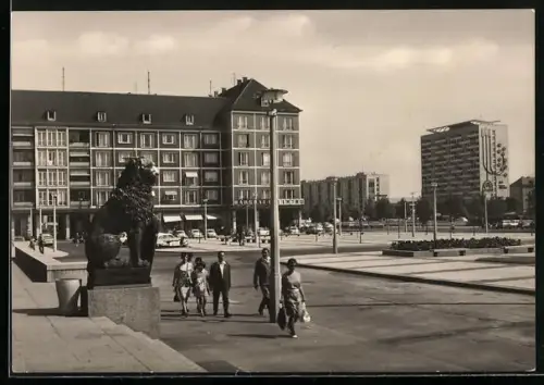 AK Dresden, Am Rathaus, Hochhaus